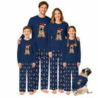 Festive Pug Christmas Family Matching Pajamas