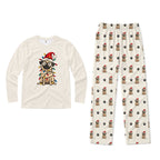 Festive Pug Christmas Family Matching Pajamas