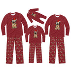 Festive Pug Christmas Family Matching Pajamas