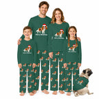 Merry Woofmas Cavalier King Charles Spaniel Family Matching Christmas Pajamas