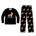 Merry Woofmas Cavalier King Charles Spaniel Family Matching Christmas Pajamas