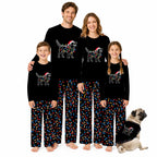 Christmas Lights Labrador Retriever Matching Family Pajamas