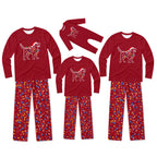 Christmas Lights Labrador Retriever Matching Family Pajamas