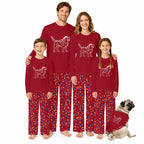 Christmas Lights Labrador Retriever Matching Family Pajamas