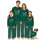 Christmas Lights Labrador Retriever Matching Family Pajamas