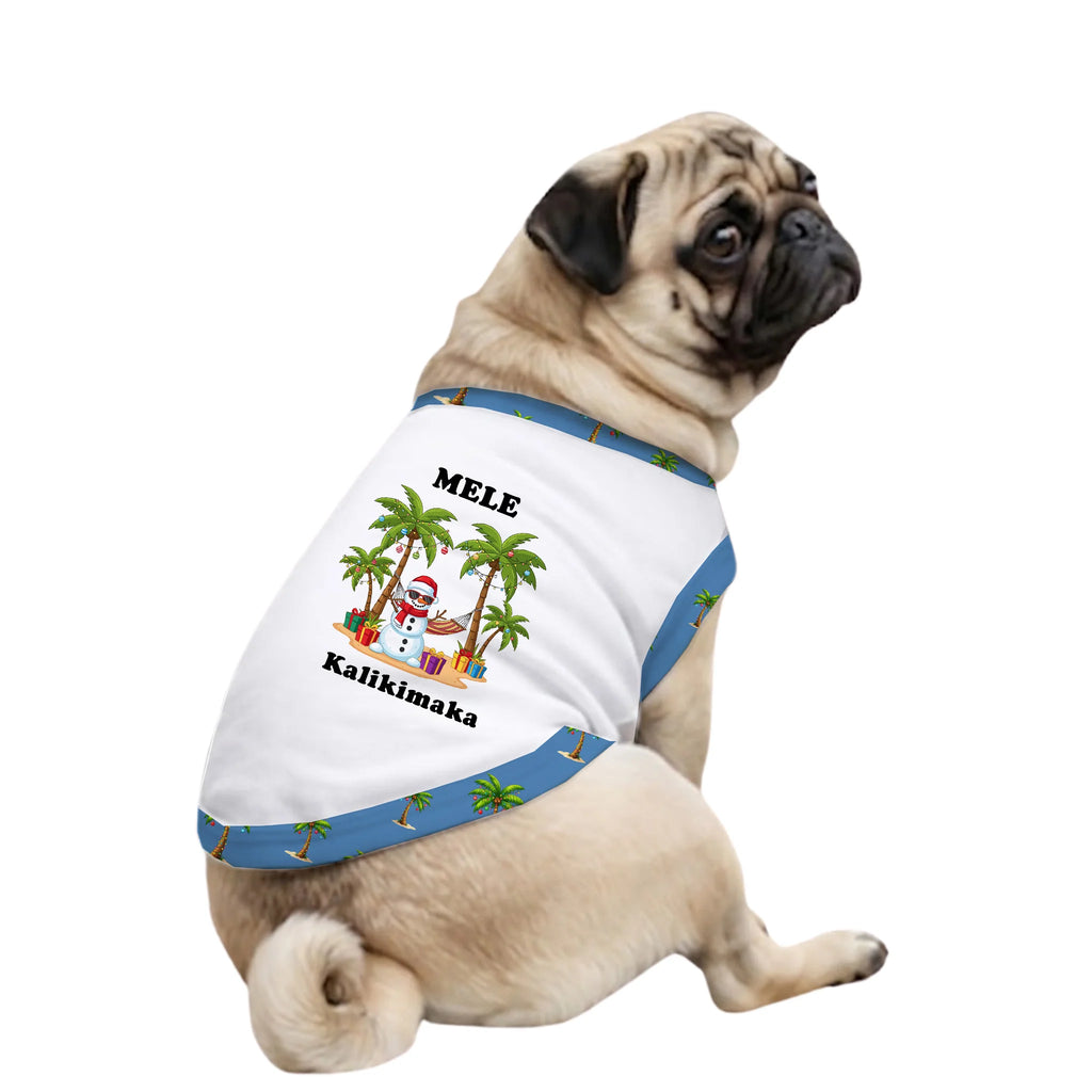 Mele Kalikimaka Tropical Christmas Family Matching Pajamas