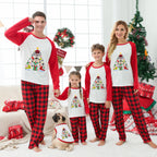 Hockey Family Matching Christmas Pajamas With Pockets