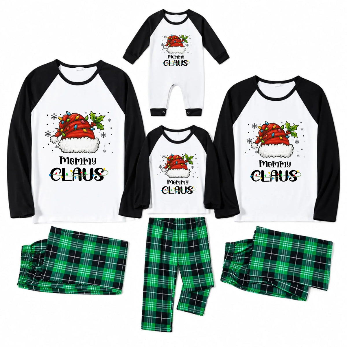 Personalized Claus Family Matching Christmas Pajamas