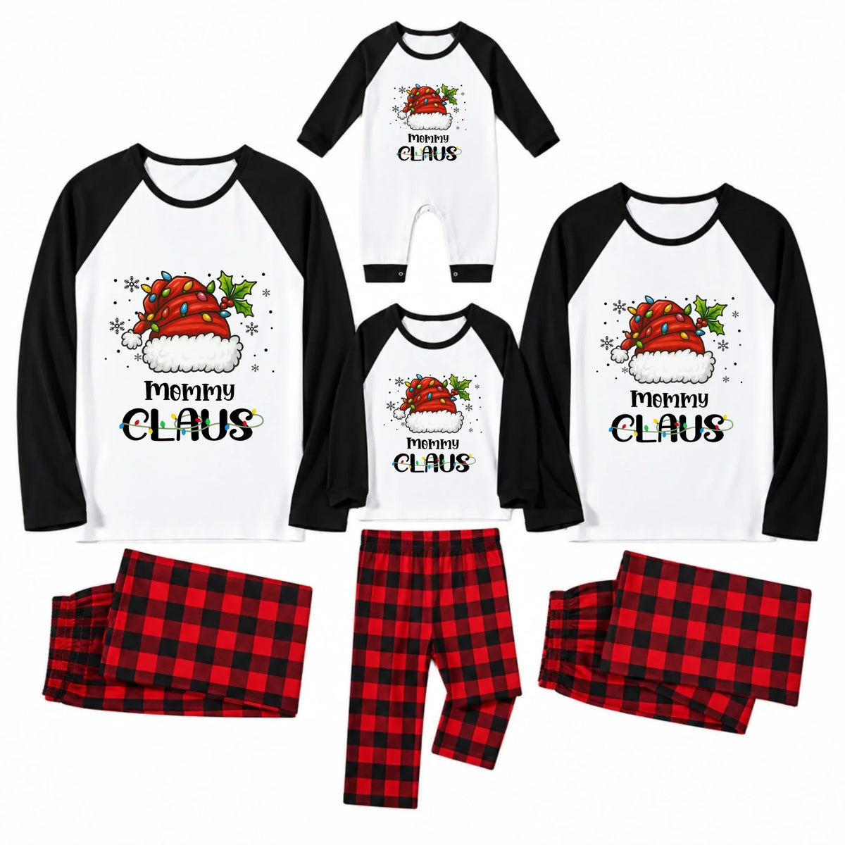 Personalized Claus Family Matching Christmas Pajamas