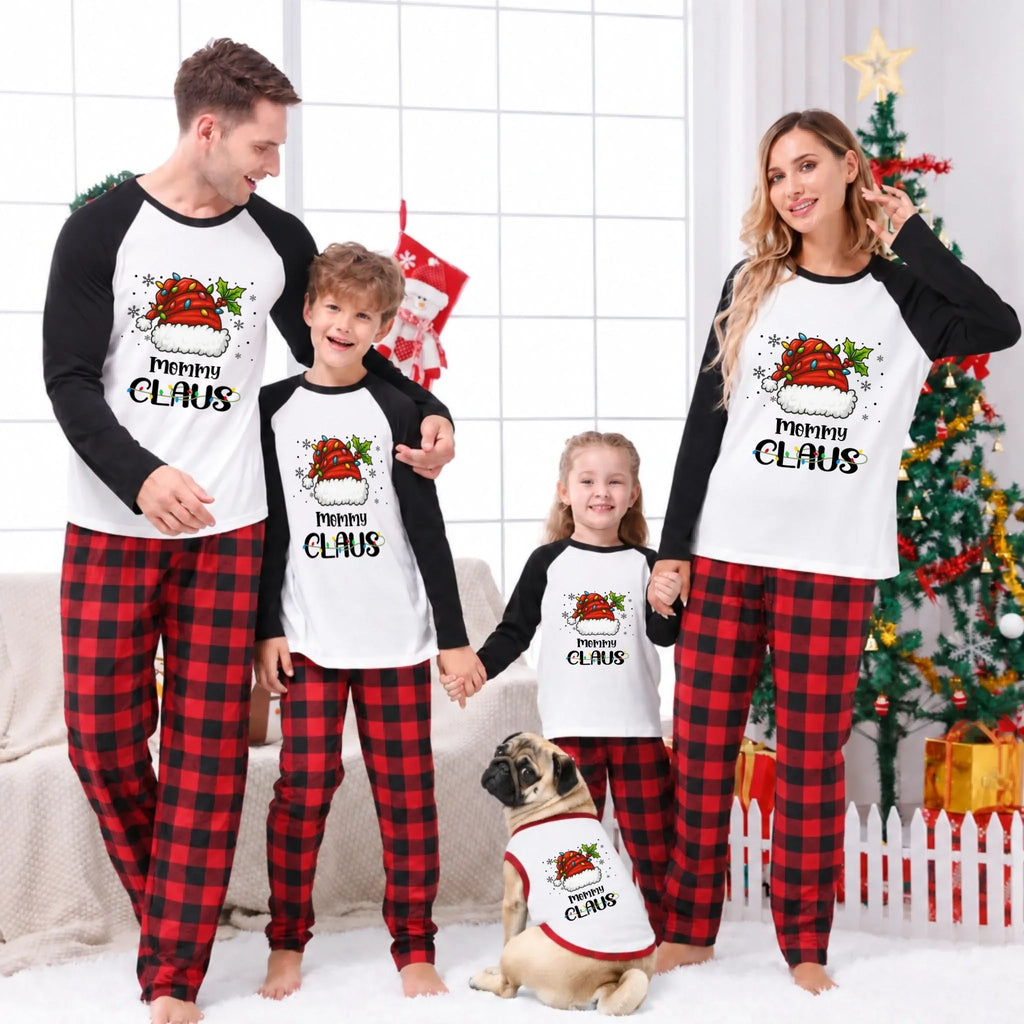 Personalized Claus Family Matching Christmas Pajamas