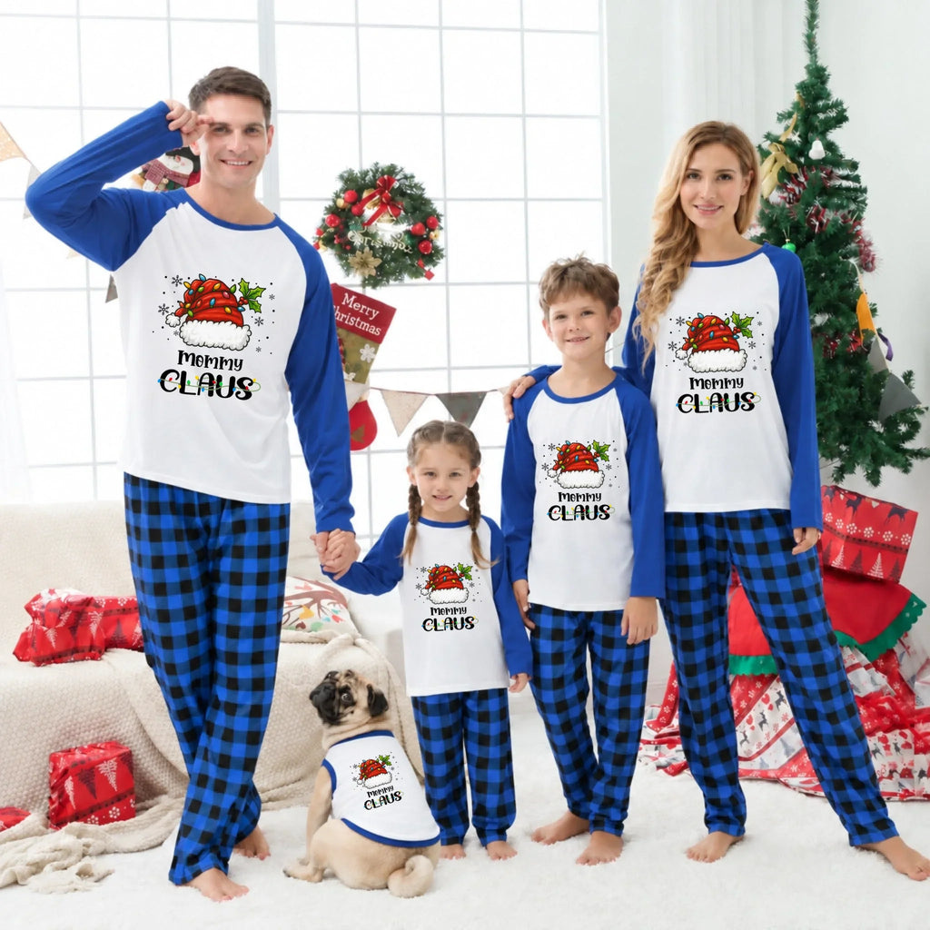 Personalized Claus Family Matching Christmas Pajamas