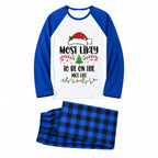 Most Likely To Christmas Plaid Family Matching Pajamas
