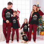 Most Likely To Christmas Plaid Family Matching Pajamas