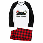 Personalized Black Cat Family Matching Christmas Pajamas Live Preview