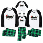 Personalized Black Cat Family Matching Christmas Pajamas Live Preview