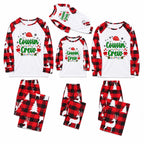 Christmas Cousin Crew Buffalo Plaid Matching Family Pajamas