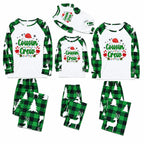 Christmas Cousin Crew Buffalo Plaid Matching Family Pajamas