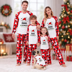 Custom Text Claus Family Matching Christmas Pajamas With Live Preview