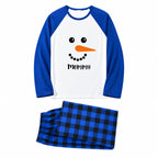 Personalized Snowman Family Matching Christmas Pajamas Live Preview