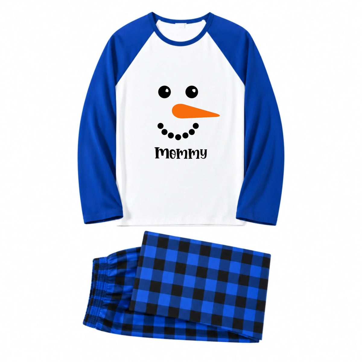 Personalized Snowman Family Matching Christmas Pajamas Live Preview