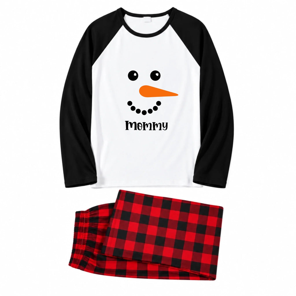 Personalized Snowman Family Matching Christmas Pajamas Live Preview