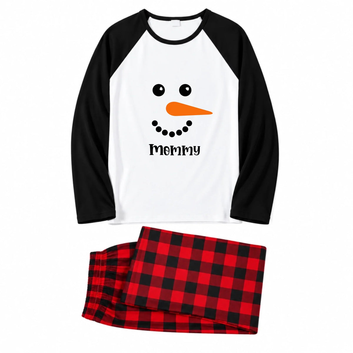 Personalized Snowman Family Matching Christmas Pajamas Live Preview