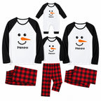 Personalized Snowman Family Matching Christmas Pajamas Live Preview
