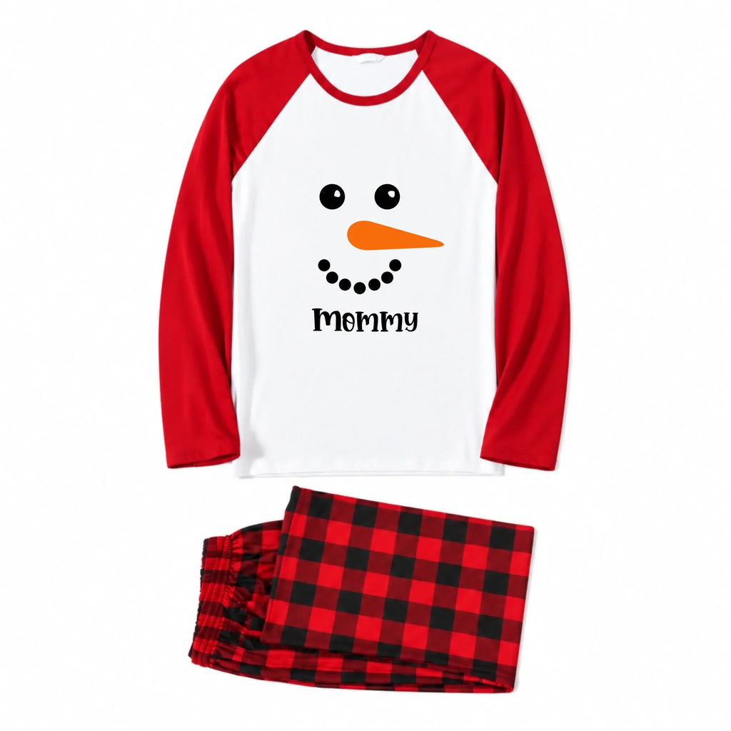 Personalized Snowman Family Matching Christmas Pajamas Live Preview