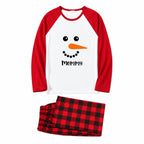 Personalized Snowman Family Matching Christmas Pajamas Live Preview