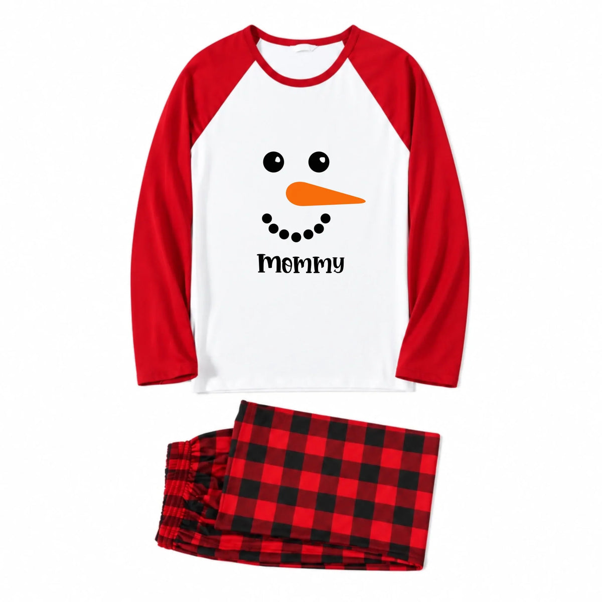 Personalized Snowman Family Matching Christmas Pajamas Live Preview