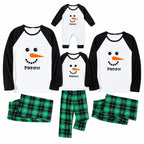 Personalized Snowman Family Matching Christmas Pajamas Live Preview