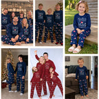 Santa's Favorite Hockey Player Matching Family Christmas Pajamas
