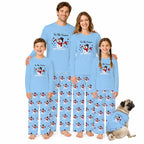 Tis The Season Snowman Family Matching Christmas Pajamas