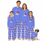 Tis The Season Snowman Family Matching Christmas Pajamas