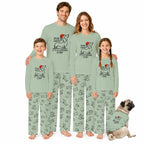 Dear Santa It’s A Looong Story Dachshund Family Matching Christmas Pajamas