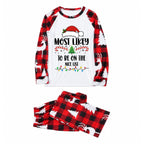 Funny Most Likely To Family Matching Christmas Pajamas