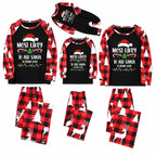 Funny Most Likely To Family Matching Christmas Pajamas