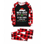 Funny Most Likely To Family Matching Christmas Pajamas