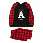 Personalized Initial & Name Christmas Family Matching Pajamas