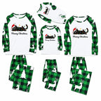Custom Text Black Cat Family Christmas Pajamas Live Preview