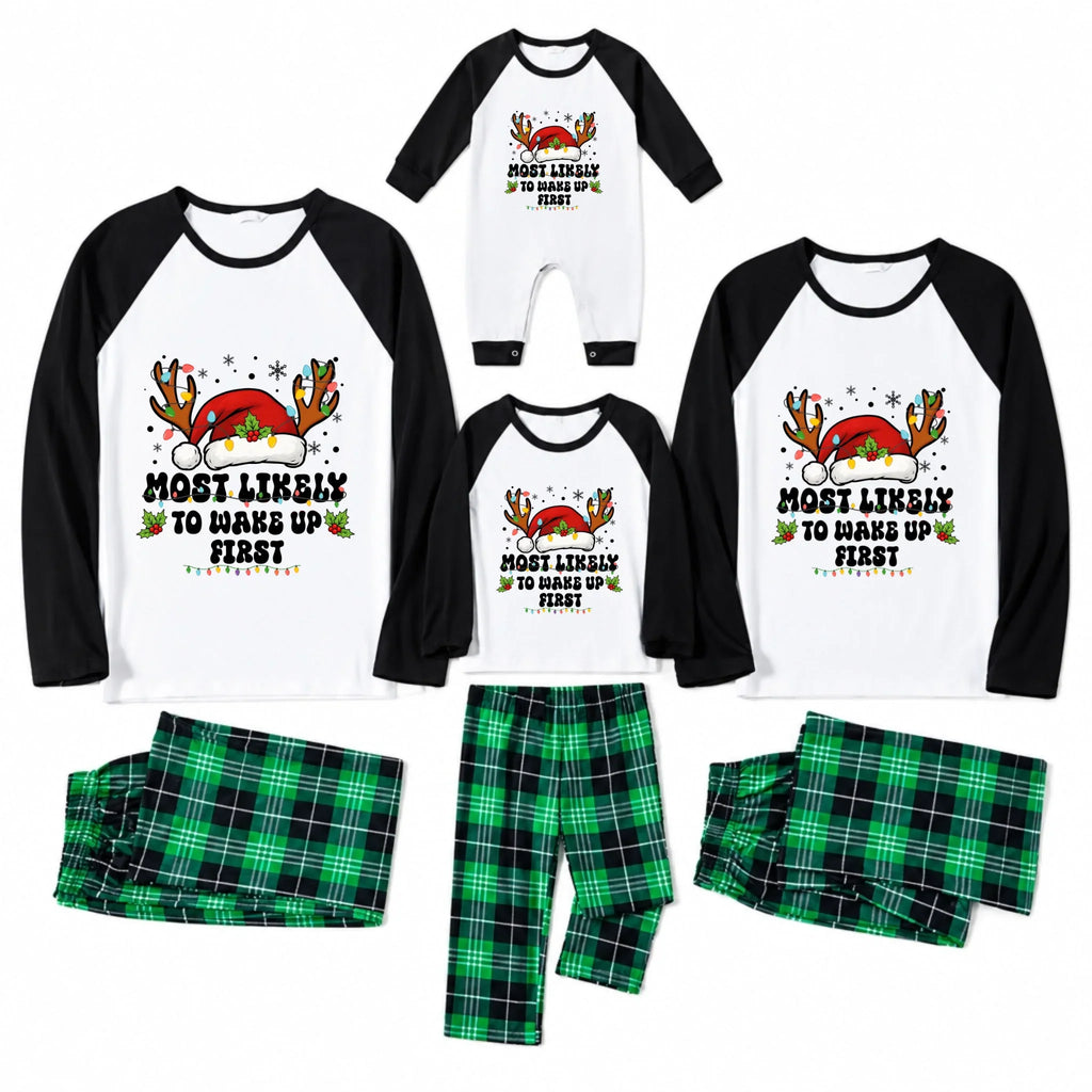 Personalized Most Likely To Christmas Family Matching Pajamas