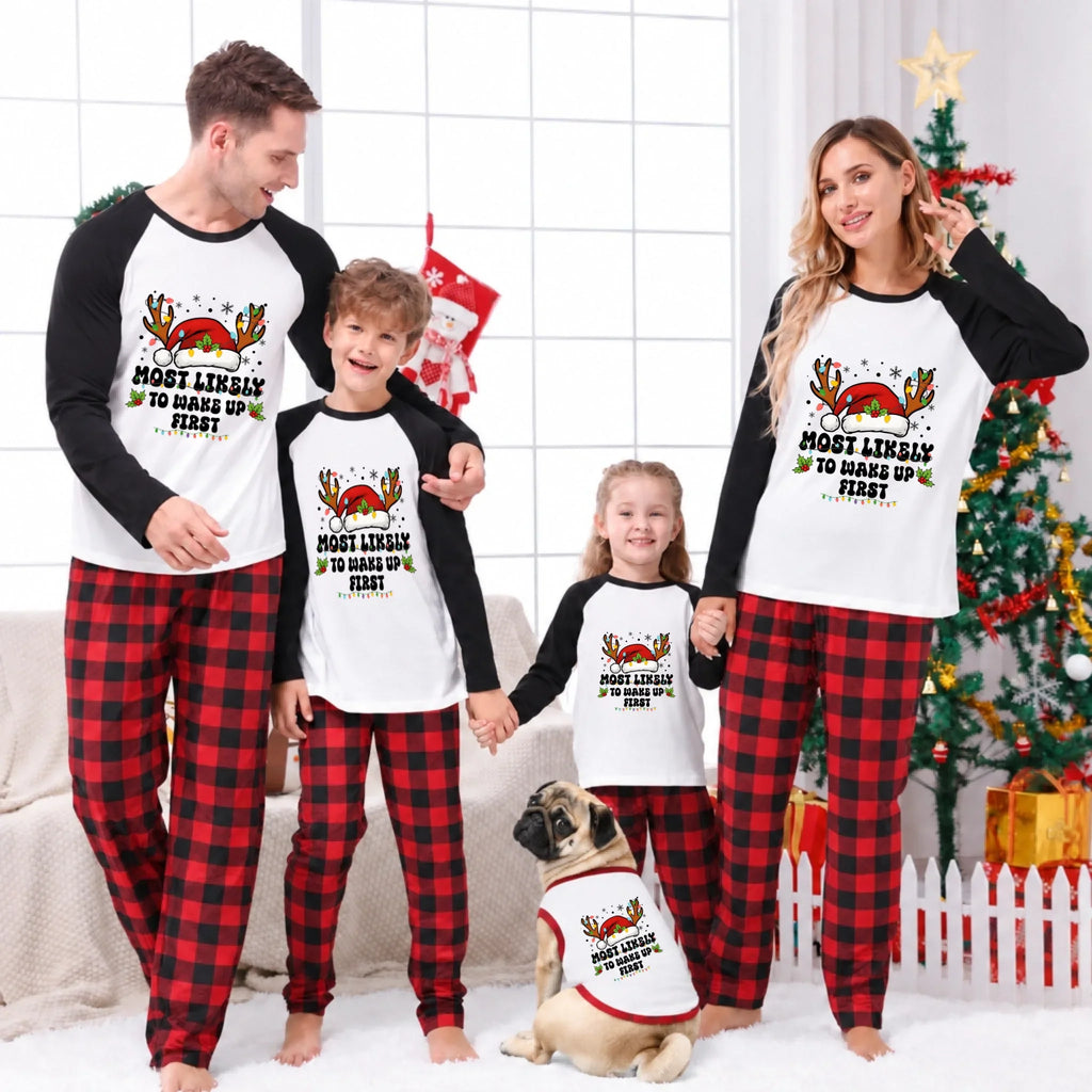 Personalized Most Likely To Christmas Family Matching Pajamas
