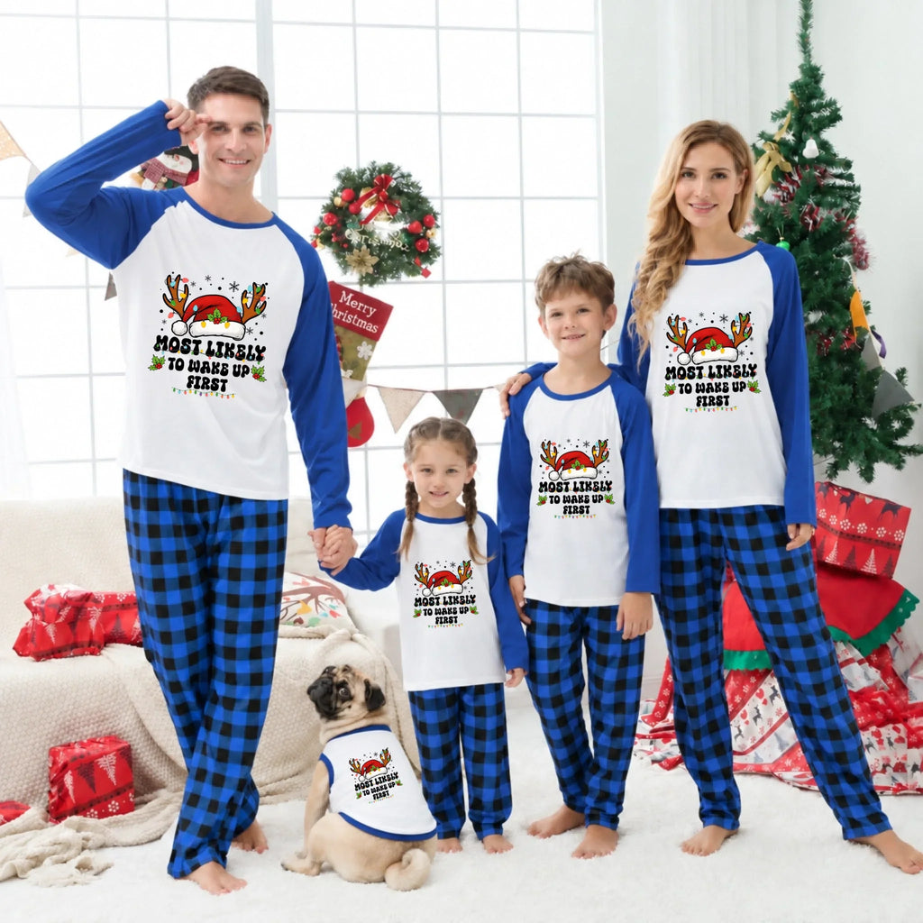 Personalized Most Likely To Christmas Family Matching Pajamas