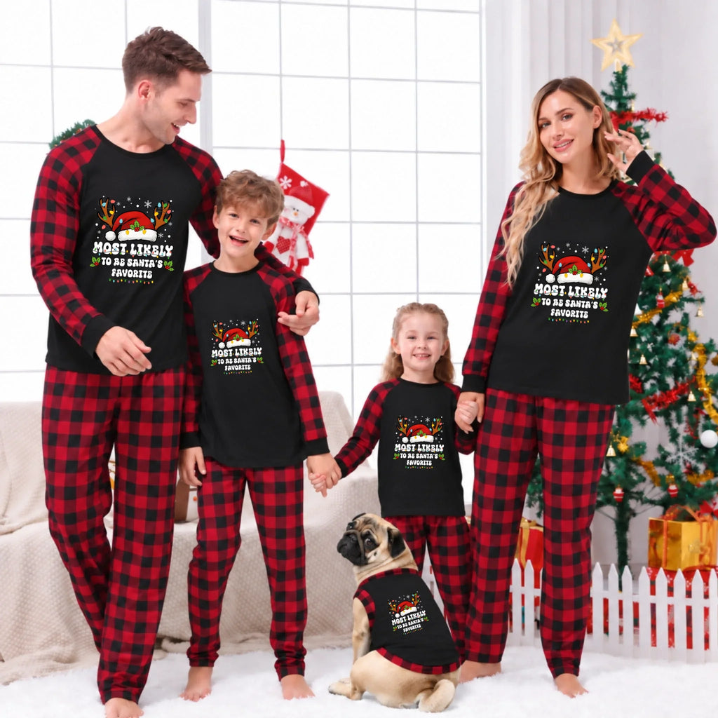 Personalized Most Likely To Christmas Family Matching Pajamas