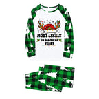Funny Most Likely To Christmas Matching Pajamas for Family