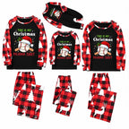 Baseball Santa Hat Christmas Family Matching Pajamas