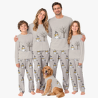 Snowman Matching Family Christmas Jammies With Pockets