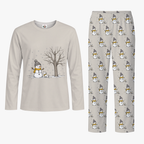 Snowman Matching Family Christmas Jammies With Pockets